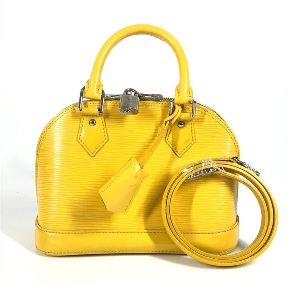 Louis Vuitton Handbags - LOUIS VUITTON M40866 Epi Alma BB 2WAY Shoulder Bag Crossbody Bag Hand Bag